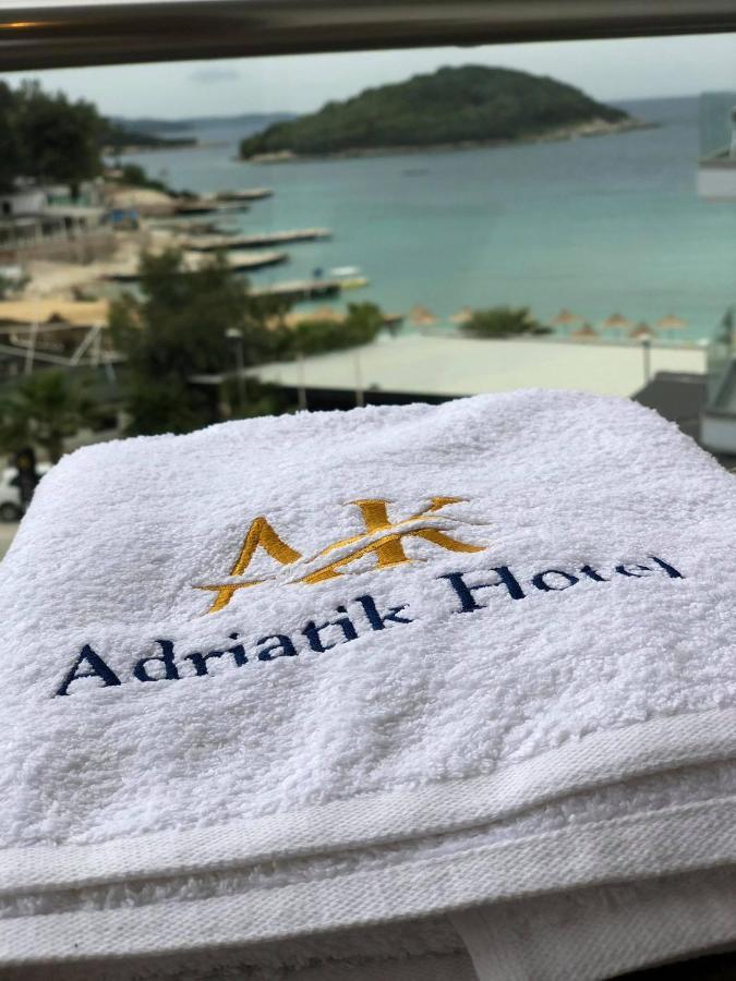 Hotel Adriatik Ksamil Buitenkant foto