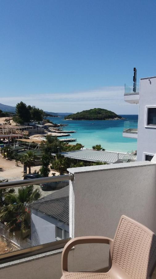Hotel Adriatik Ksamil Buitenkant foto